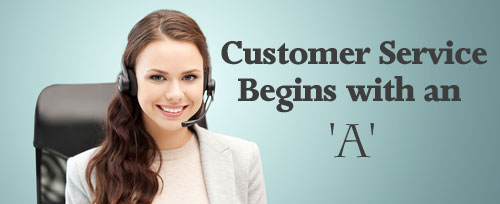 Customer service attitude