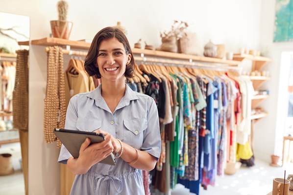 Clothes store owner
