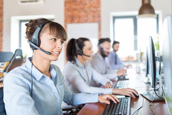 Contact center team