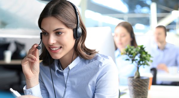 Customer service team