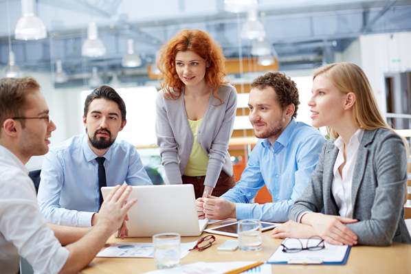 Agile business team