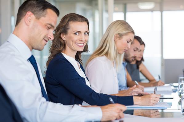 CEO and Chairman attend board meeting