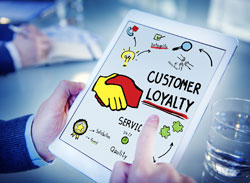 Customer loyalty page