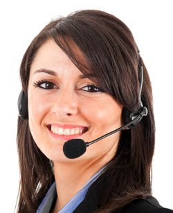 CSR with headset