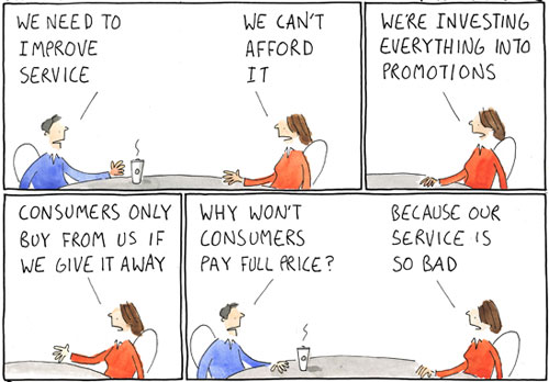Customer service unicorn