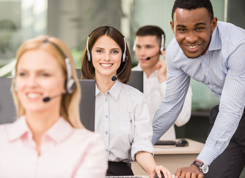 Customer service employees