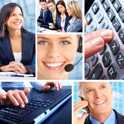 Customer service people