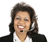 Agent working in a customer service center
