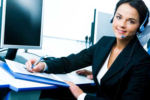 CSR skills being used in a call center