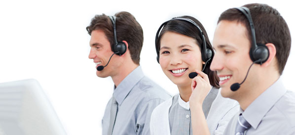 Customer service people