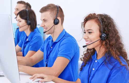 Team of Customer Service Reps