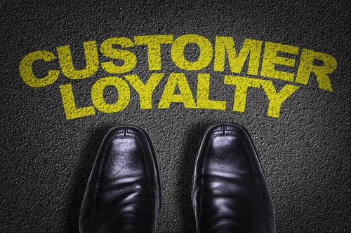 Customer footsteps