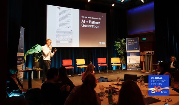 Stu Dorman at Sabio's CX Unleashed, Amsterdam