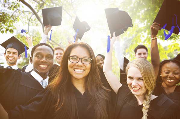 Graduation with a degree