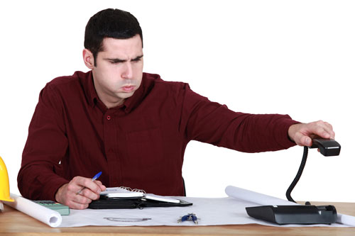 Difficult telephone call