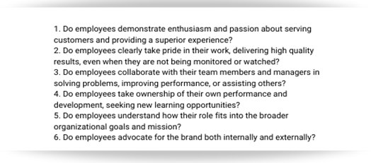 Workforce questions
