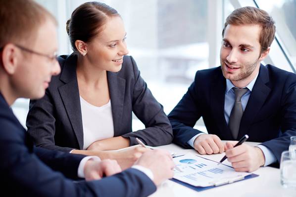 Legal team meeting