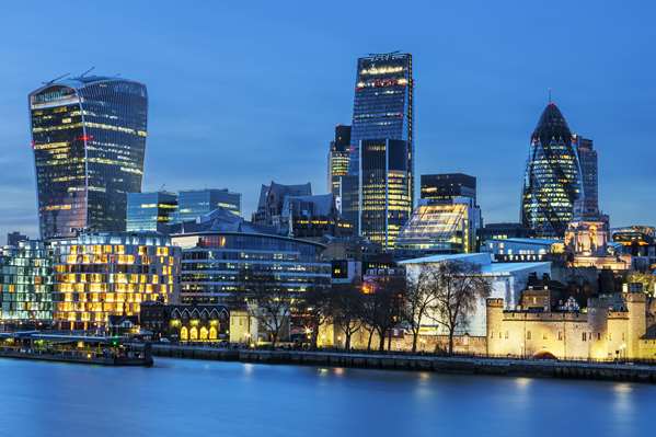 London city skyline