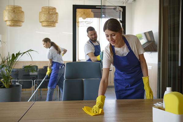 Office cleaners
