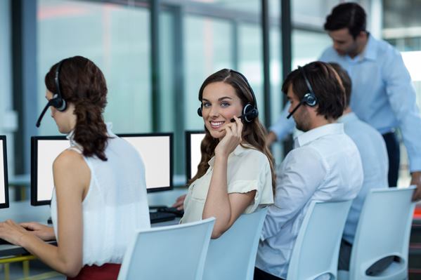 Call center team