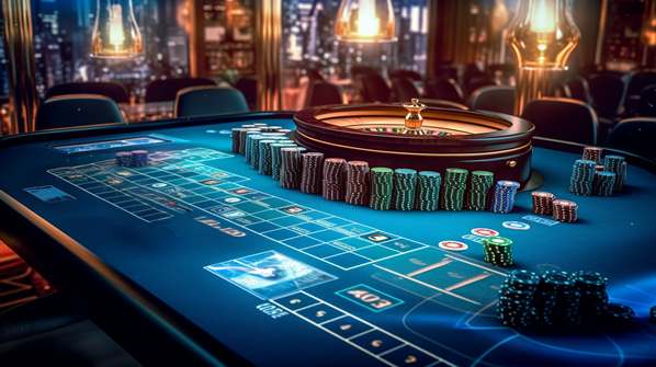 Roulette and chips