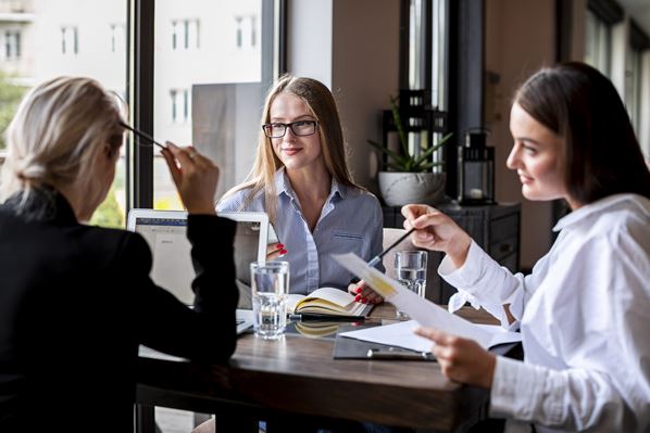 Small business meeting