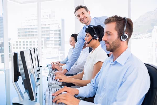 Client services team and supervisor