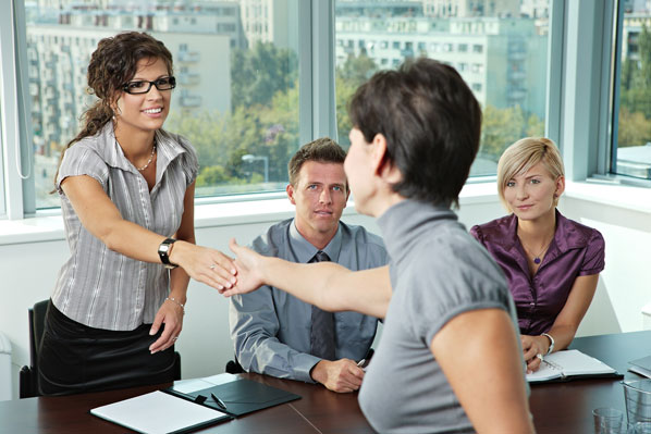 Customers meeting