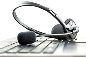 Call center headset