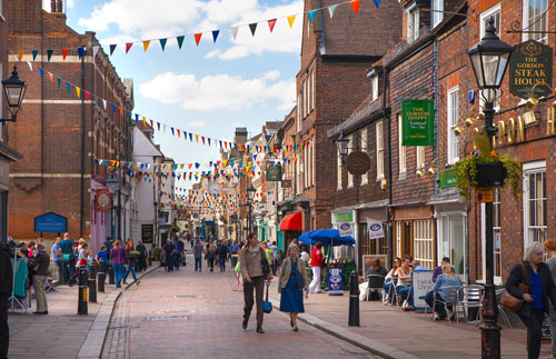 Shopping street