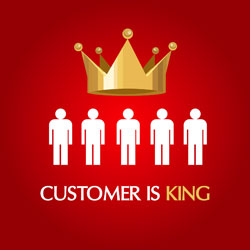 The customer is king
