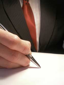 Customer service letter