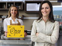 Open for business