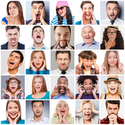 Group of customers
