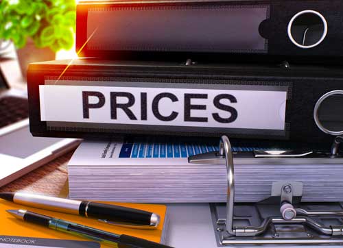 pricing folder
