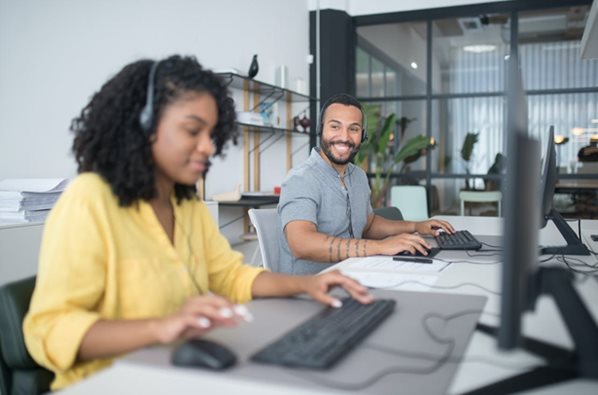 Customer support team