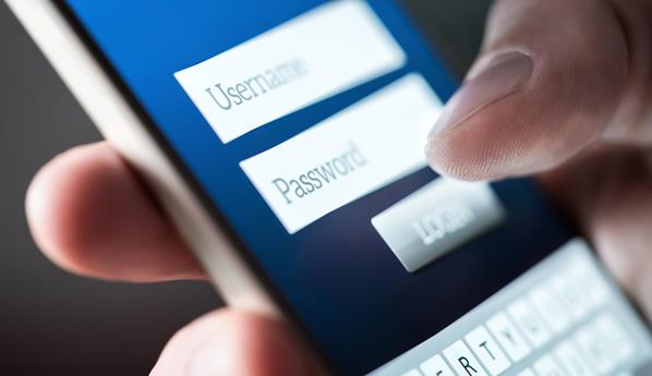 Secure login on mobile phone