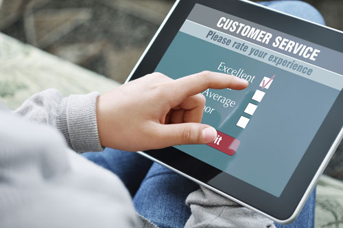 Customer Feedback Screen