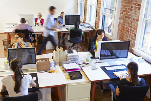 Team working together