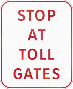 Toll gates