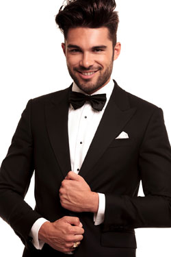 Looking good in a tux