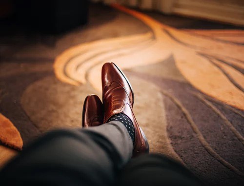Comfortable work shoes