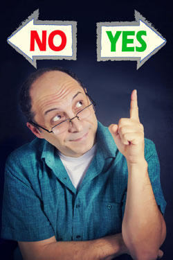 Just say yes